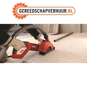 Stofvrij leidingen slijpen en frezen bij gereedschapverhuur.nl